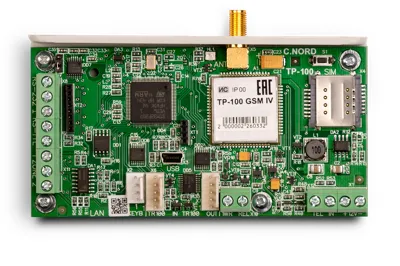 ТР-100 GSM IV GSM-коммуникатор, для подключения различных охранных и пожарных приборов сторонних производителей к пультам охраны