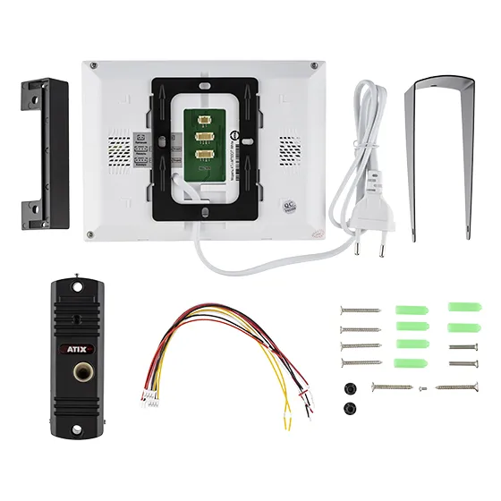 AT-I-K700CT White комплект аналоговой домофонии ATIX, ТОРУС