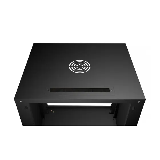 Щеточный ввод и вентиляция шкафа WSC-05D-12U55/45-BK Cabeus