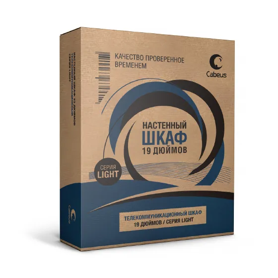 Упаковка шкафа WSC-05D-4U55/45M-BK Cabeus