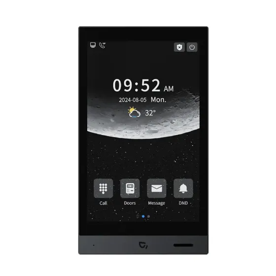 H616 интеллектуальный монитор домофона 8"