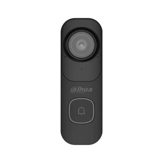 DH-DB41AB (черный) дверной звонок 4Мп с Wi-Fi