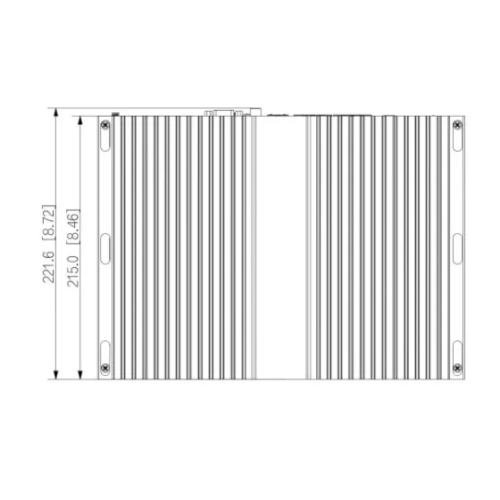 Размеры регистратора DHI-NVR4108-WT