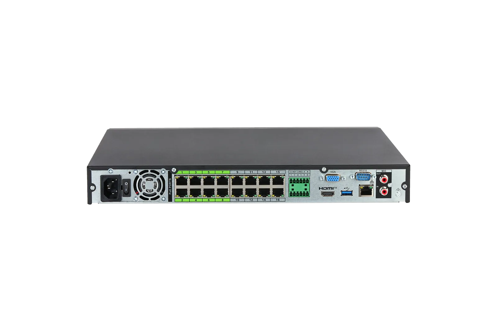 Задняя панель DHI-NVR5216-16HP-XI/Pro Dahua